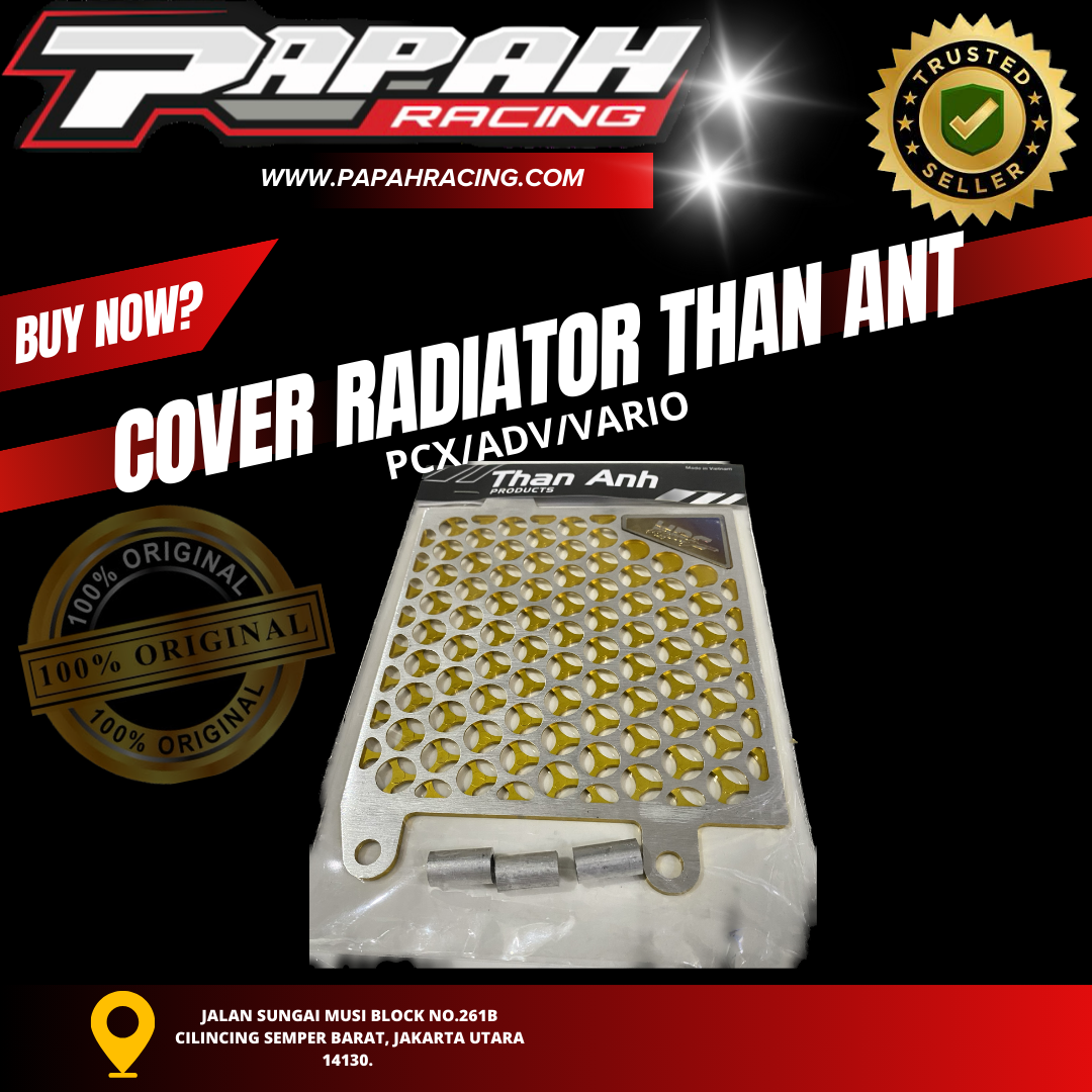 COVER RADIATOR THAN ANT GOLD VARIO/ADV/PCX